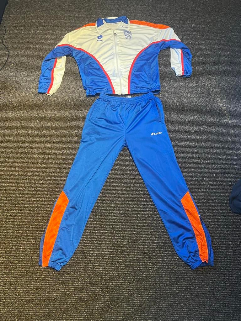 Vintage Trainingspak Nederlands elftal EK 1992 Lotto, Maat L, Ophalen of Verzenden, Zo goed als nieuw, Trainingspak