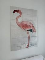 Ixxi wanddecoratie flamingo, Ophalen, 125 cm of meer, Zo goed als nieuw, Schilderij