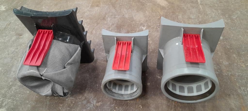 Pvc knevelinlaat  duikerbuis buis pompput, Ophalen, Nieuw