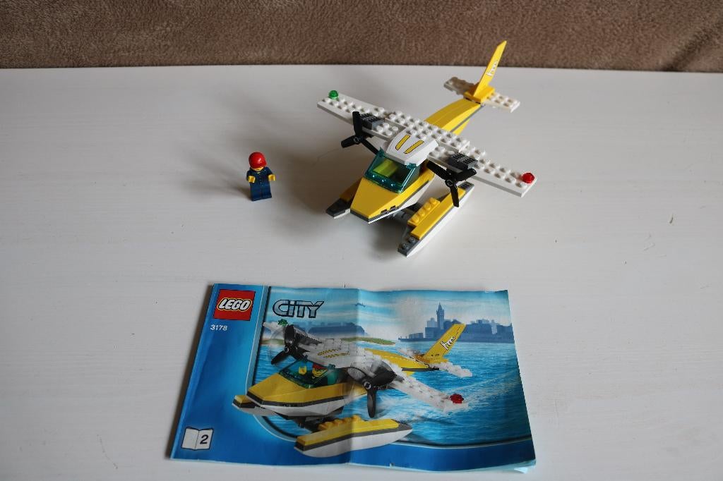 3178 LEGO City Watervliegtuig, Kinderen en Baby's, Speelgoed | Duplo en Lego, Ophalen of Verzenden, Zo goed als nieuw