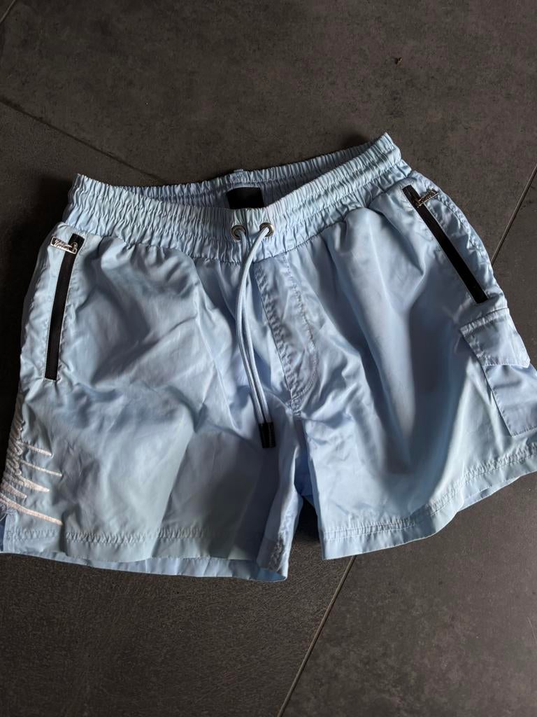Bijna nieuwe zwemshortvan Malelions mt L, Kleding | Heren, Badmode en Zwemkleding, Ophalen of Verzenden, Maat 52/54 (L), Blauw