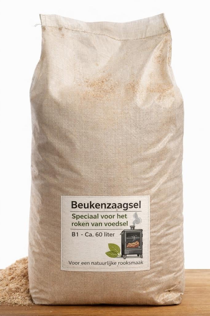 Eiken of beuken rookmot of snippers 36 zakken, Tuin en Terras, Minder dan 3 m³, Ophalen of Verzenden