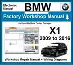 BMW X1 E84 2009-2015 Workshop manual op DVD in PDF formaat, Verzenden