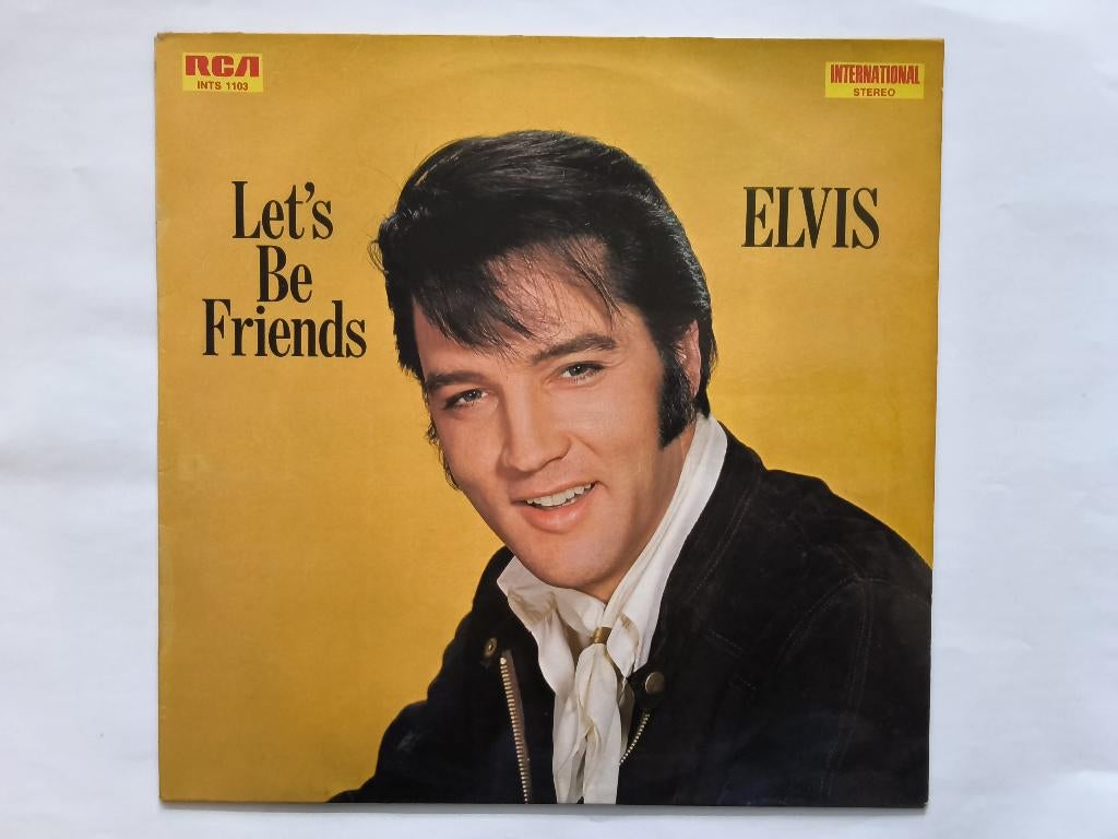 Vinyl LP Elvis Let's be Friends, Gebruikt, 1970 - 1979, 12 inch, Inclusief binnenhoes