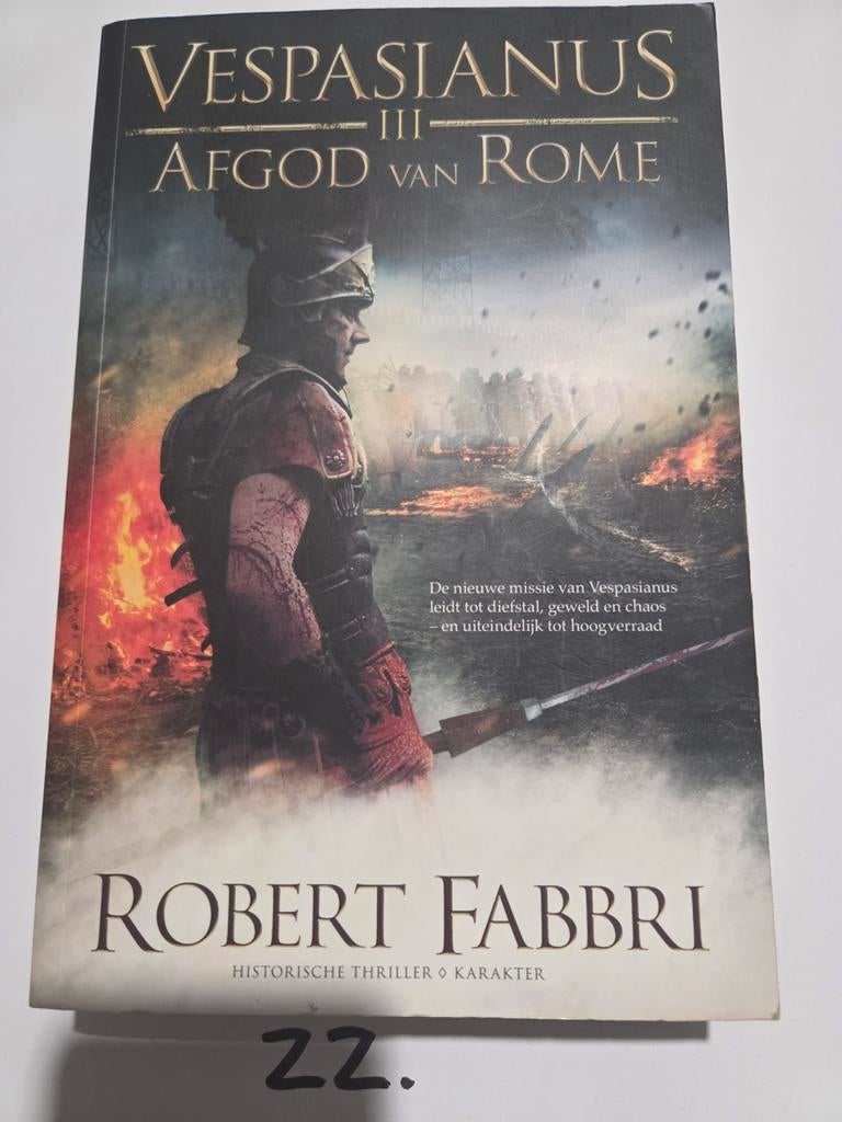 Vespasianus III: Afgod van Rome - Robert Fabbri, Boeken, Ophalen of Verzenden