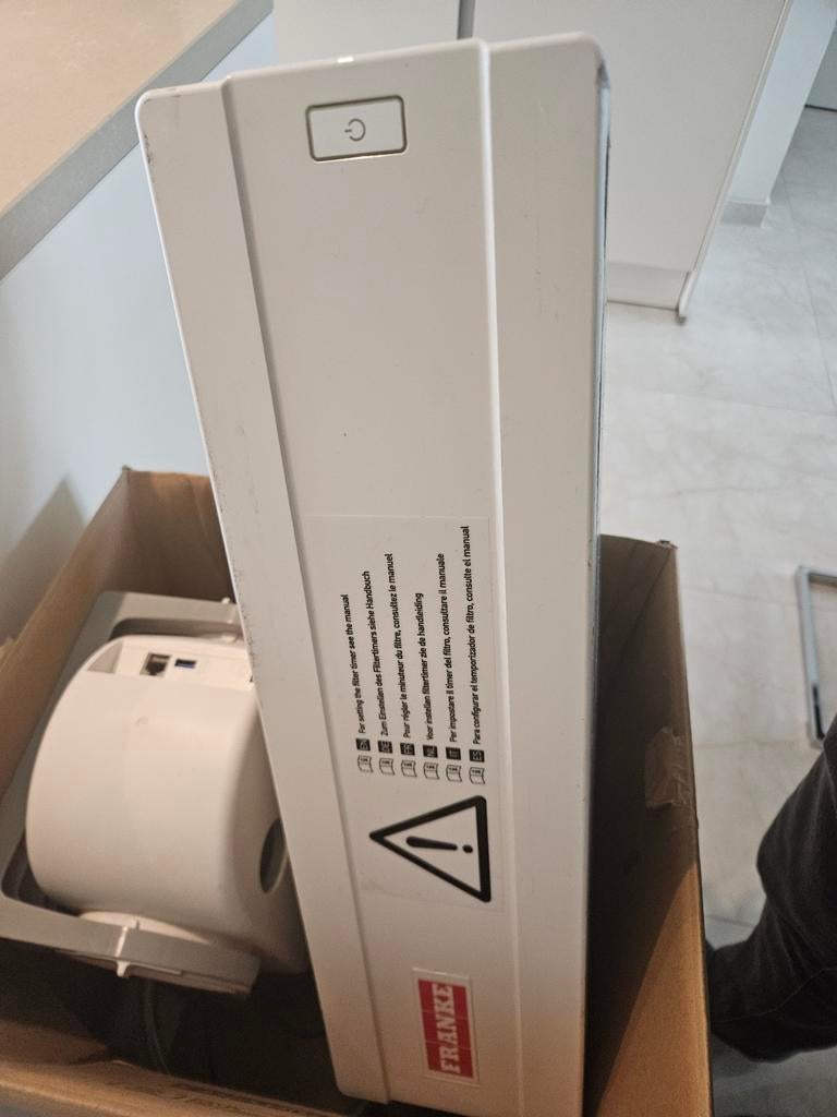 Franke Plintboiler met kokend en gefilterd water kraan, Huis en Inrichting, Ophalen, Nieuw