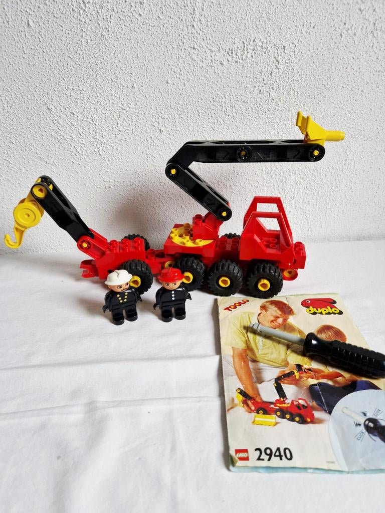 Technisch duplo toolo set 2940 compleet brandweer + boekje, Kinderen en Baby's, Speelgoed | Duplo en Lego, Ophalen of Verzenden