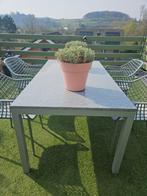 Tafelblad graniet grijs, Ophalen, Gebruikt, Rechthoekig, Overige materialen