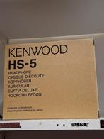Kenwood HS-5 hoofdtelefoon paar keer gebruikt niet mijn ding, Telecommunicatie, Zenders en Ontvangers, Ophalen of Verzenden