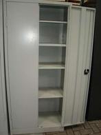 Stalen draaideur /tweedeur werkplaatskast, Ophalen, Gebruikt, -, -