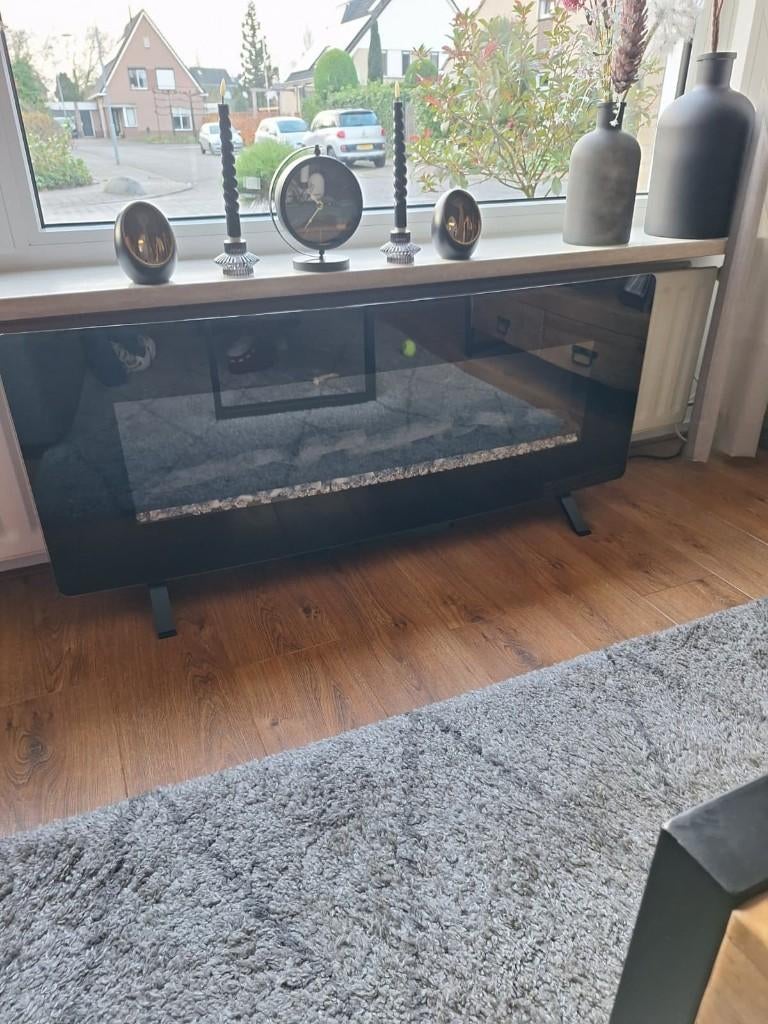 Elektrische HAARD inl. Afstandsbediening (zgan!!!), Huis en Inrichting, Kachels, Ophalen, Overige soorten, Elektrisch, Zo goed als nieuw