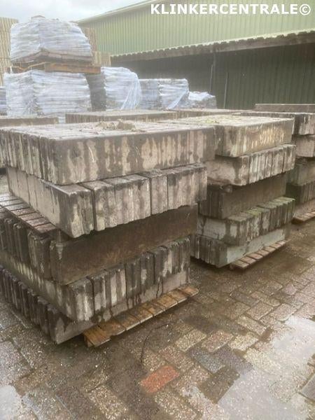 240 stuks grijs betonbanden 10x20x100cm opsluitbanden, Bij dit gebruikte product niet te achterhalen, Gebruikt, Bij dit gebruikte product niet te achterhalen