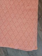 Gehaakt dekentje - Perzikkleur, Ophalen of Verzenden, Nieuw, 100 cm of meer, Deken