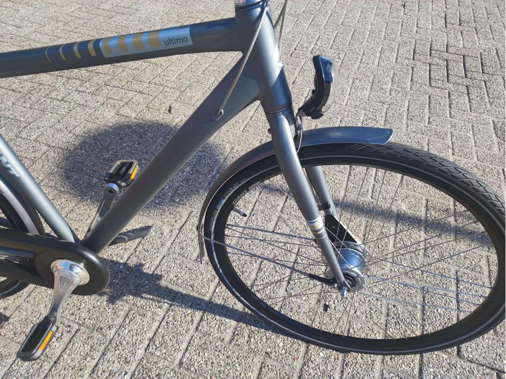 Giant, zeer netjes, laag frame van 53 cm en 7 speed, Fietsen en Brommers, Fietsen | Jongens, Niet ingevuld, Giant, Zo goed als nieuw