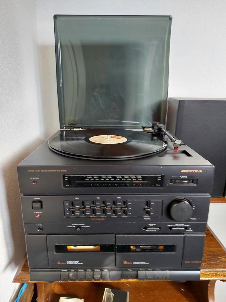 Aristona stereo midi systeem, Audio, Tv en Foto, Stereo-sets, Ophalen of Verzenden, Gebruikt, Overige merken