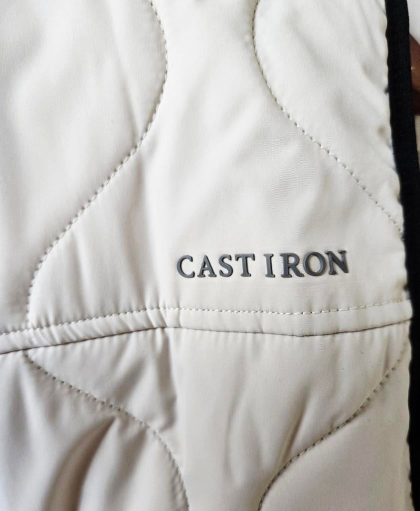 Cast Iron bodywarmer L nieuw, Kleding | Heren, Bodywarmers, Beige, Nieuw, Ophalen of Verzenden, Cast Iron