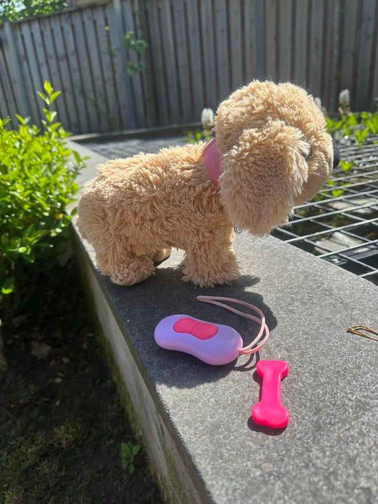 Baby born hondje Andy met afstandsbediening, Ophalen of Verzenden, Overige typen, Met geluid