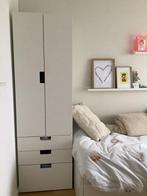Witte stuva kledingkast, Ophalen, Gebruikt, Met deur(en), 50 tot 100 cm