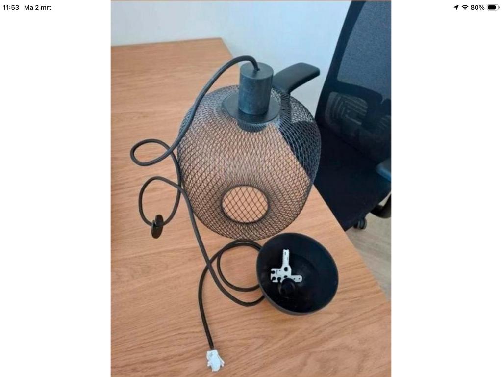 Ikea Sunneby lamp incl. E27 lichtbron - Zo goed als nieuw, Ophalen of Verzenden, Zo goed als nieuw, Metaal, Minder dan 50 cm