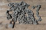 Brocante - Sterke stalen kettingen!, Doe-het-zelf en Verbouw, IJzerwaren en Bevestigingsmiddelen, Ophalen of Verzenden, Gebruikt