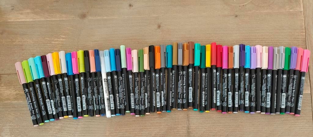 Sakura koi coloring brush pen 50x, Ophalen of Verzenden, Potlood of Stift
