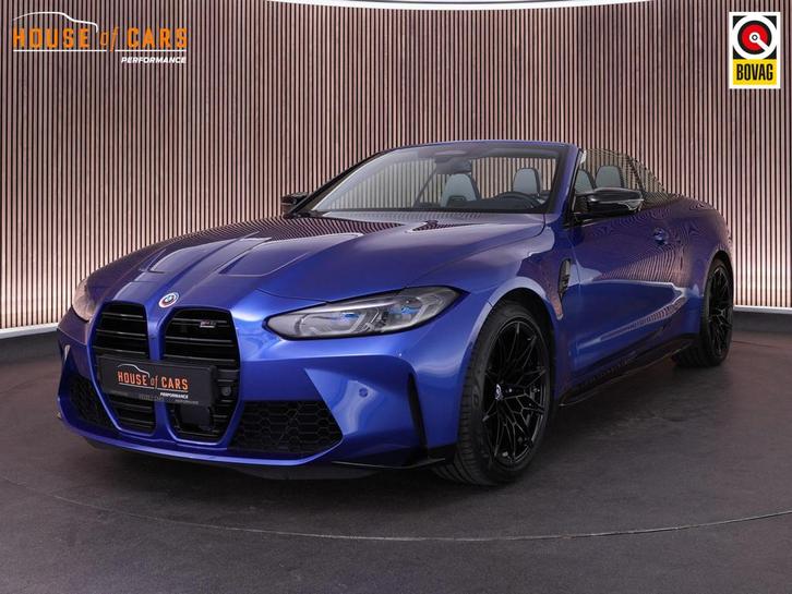 BMW M4 Competition Cabrio 510pk xDrive |dealer onderhouden|M, Auto's, BMW, Bedrijf, Te koop, 4-Serie, 360° camera, 4x4, ABS, Achteruitrijcamera