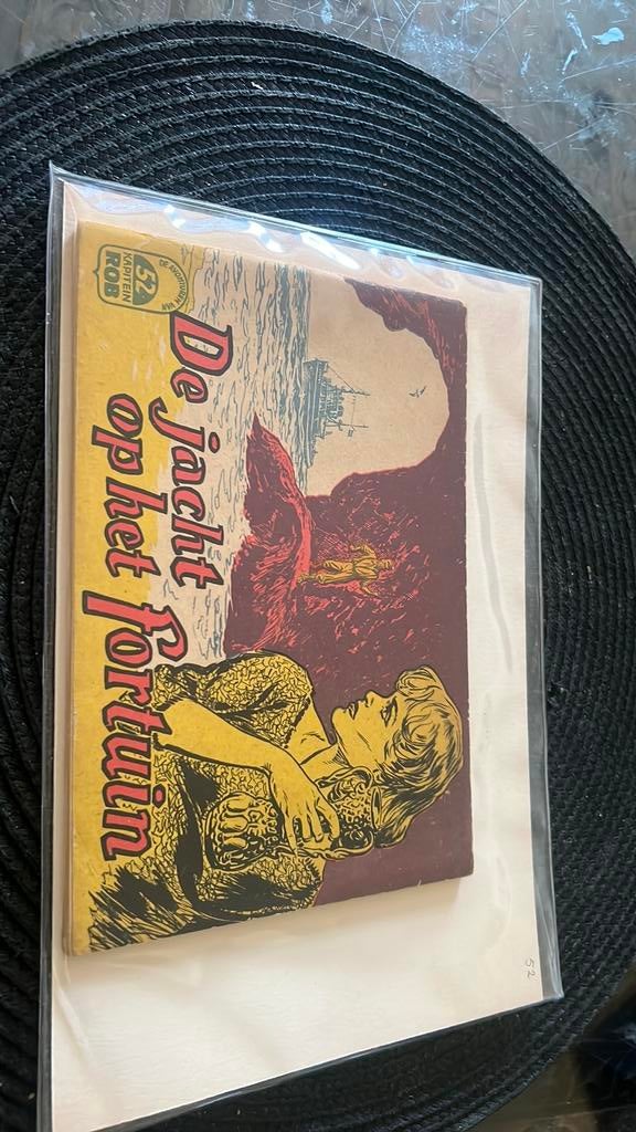 Oude kapitein Rob deel 52 / -1 e druk 1961, Eén stripboek, Ophalen of Verzenden, Zo goed als nieuw