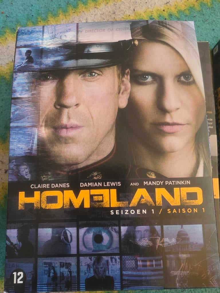 Homeland Seizoen 1 2 3 4  5 DVD Boxset - Actie/Drama, Boxset, Drama, Ophalen of Verzenden, Zo goed als nieuw