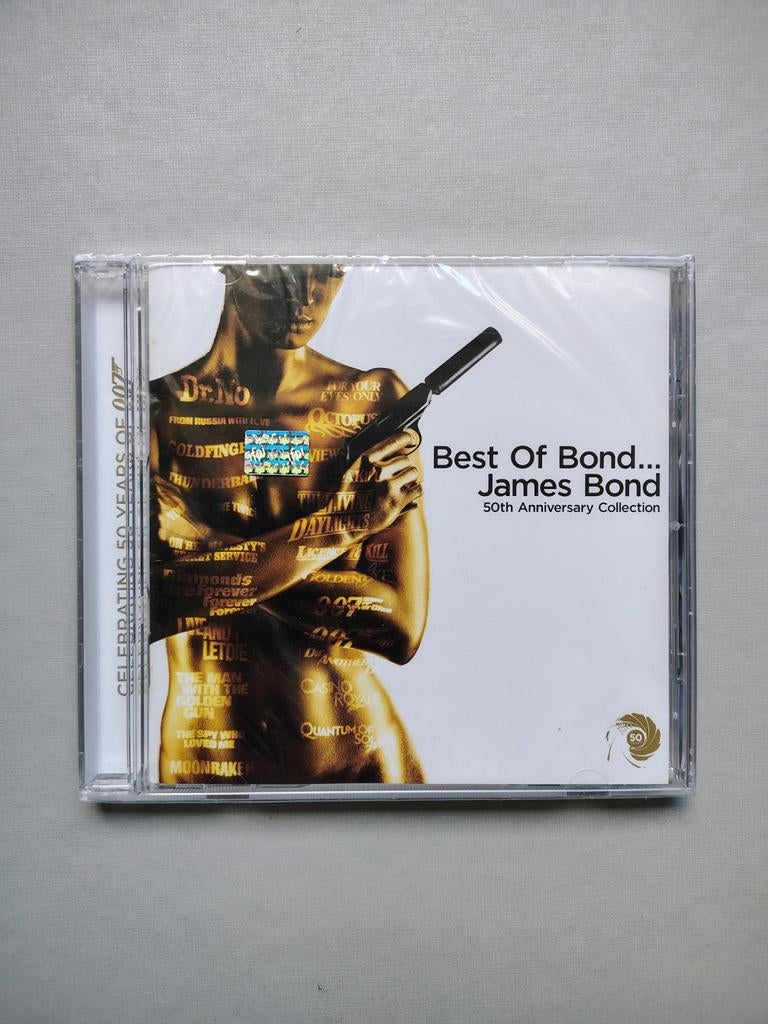 Best of Bond... James Bond - 50th Anniversary (SEALED), Cd's en Dvd's, Cd's | Filmmuziek en Soundtracks, Verzenden, Nieuw in verpakking