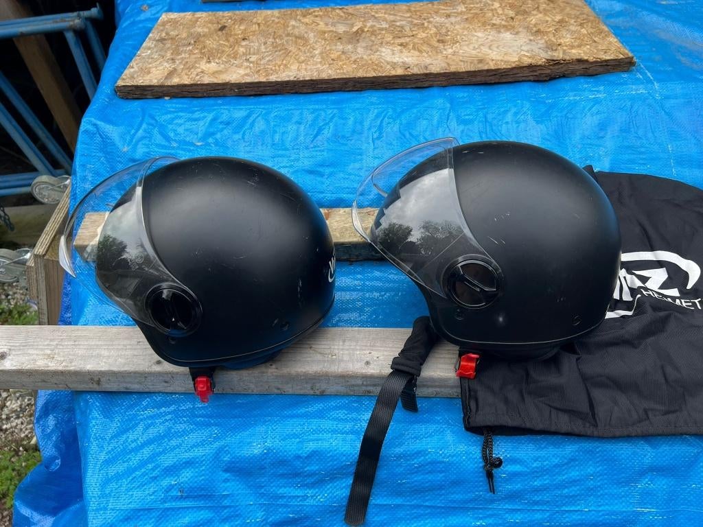 Helm Scooter - 2 stuks - Vinz - Maat L en Maat M, Ophalen, Gebruikt, Vinz