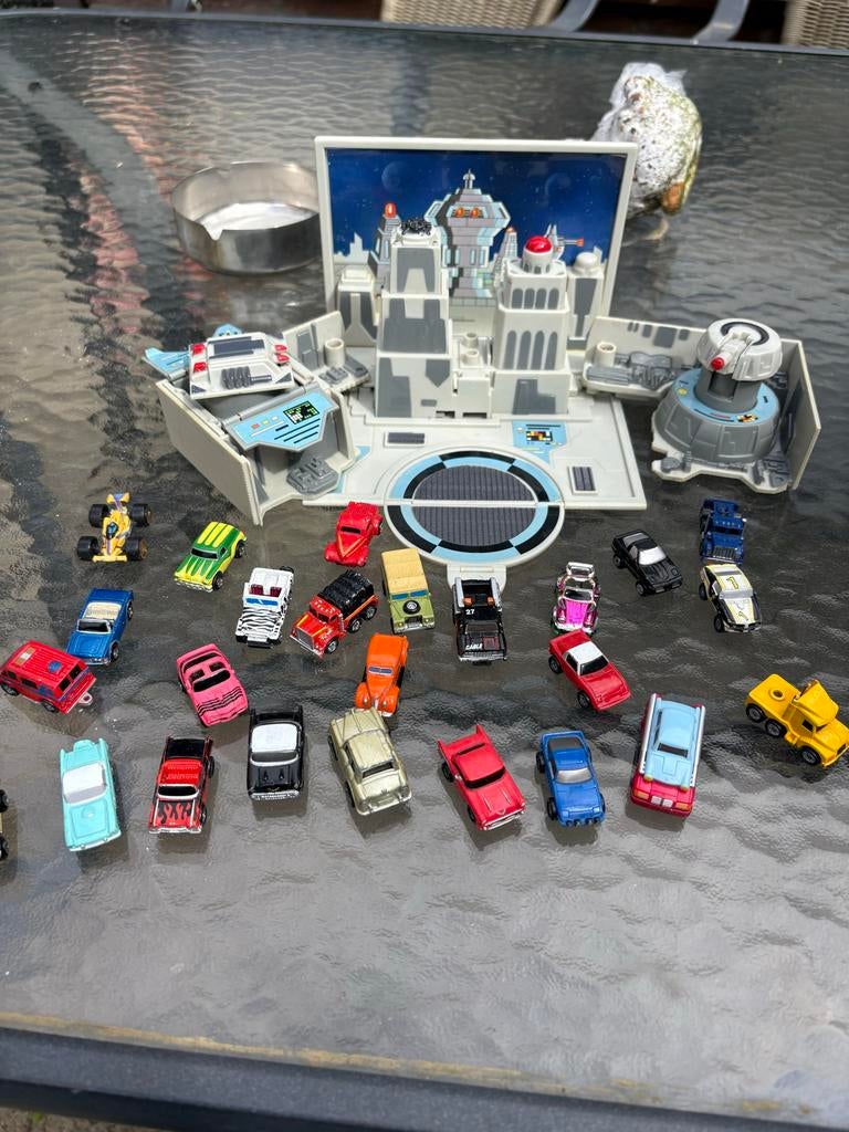 Micro Machines Speelset met Grote Collectie Auto's, Ophalen of Verzenden, Gebruikt