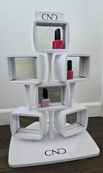 CND Nagellak Display draaibaar, Wit, Ophalen of Verzenden, Zo goed als nieuw, Handen en Nagels