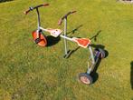 Kinderfiets 2 zits Kleuterfiets driewieler Taxi galvaniseert, Ophalen, Zo goed als nieuw, Minder dan 16 inch
