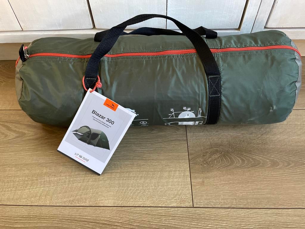 Easy Camp Blazar 300 tent - Ideaal voor kampeeravonturen, Ophalen of Verzenden, Zo goed als nieuw, Tot en met 3