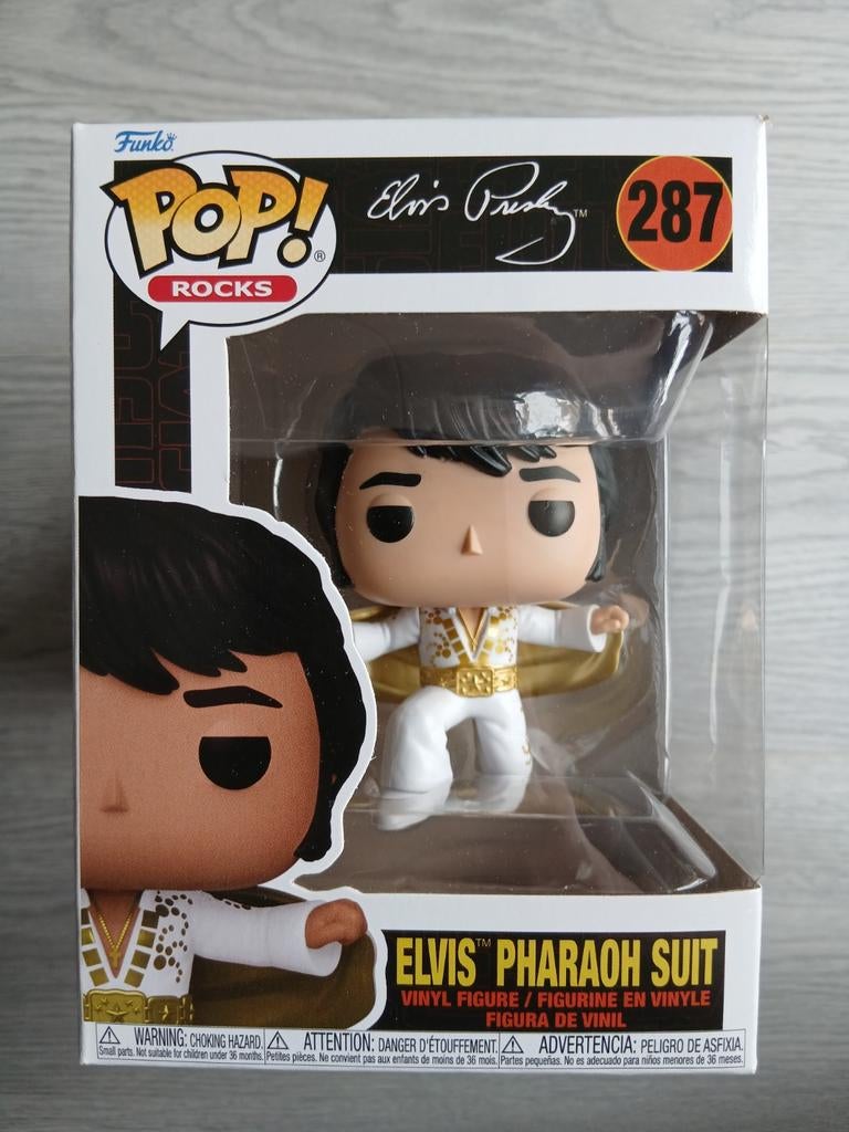 287 Elvis Pharaoh Suit Funko Pop Rocks, Ophalen of Verzenden, Zo goed als nieuw