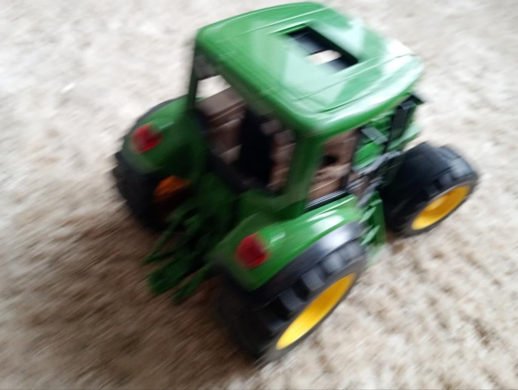 Groene speelgoed trekker, Ophalen of Verzenden