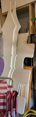 Kasteelbed, hoogslaper, prinsessenbed ombouw., Kinderen en Baby's, Kinderkamer | Bedden, Ophalen, 85 tot 100 cm, Gebruikt, Hoogslaper of Stapelbed