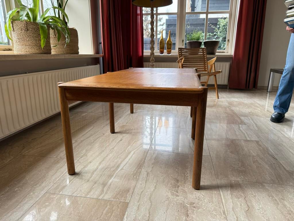 Stijlvolle Deense Salontafel, Ophalen, Gebruikt, 50 tot 100 cm, 150 tot 200 cm