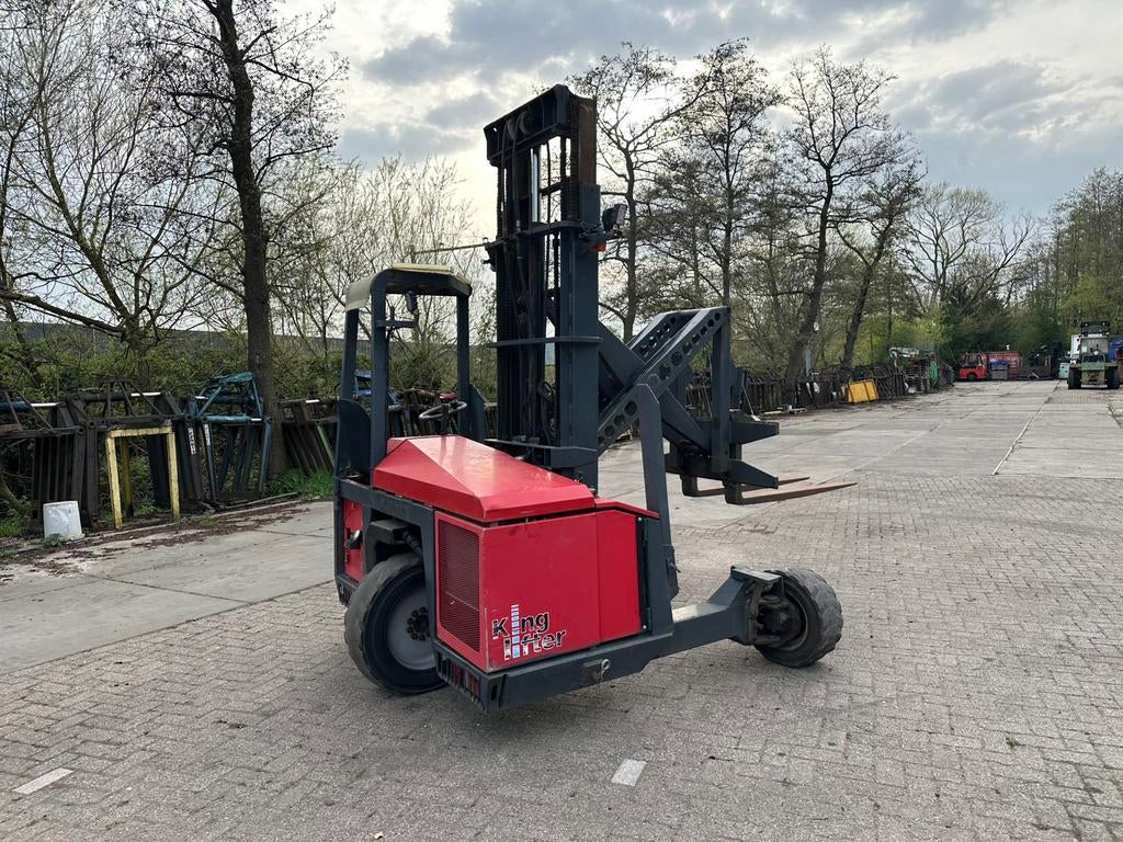 Terberg moffett  4-weg Kooiaap Meeneemheftruck met Schaar, 2000 tot 3000 kg, Ophalen, Diesel, Heftruck