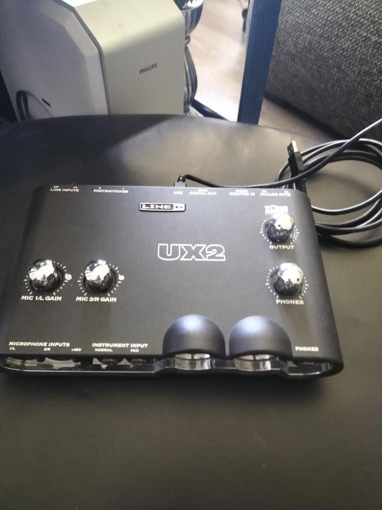 Line 6 UX2 Audio Interface met USB kabel, Ophalen of Verzenden, Gebruikt