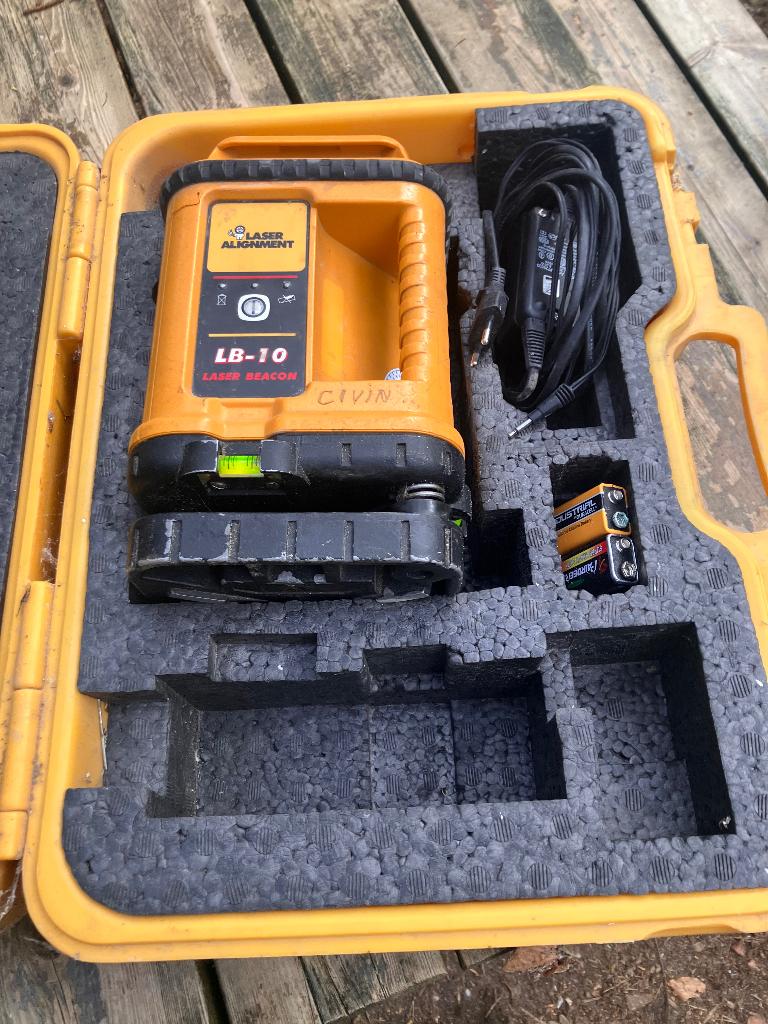 Roterende laser, Ophalen of Verzenden, Gebruikt, Overige meters