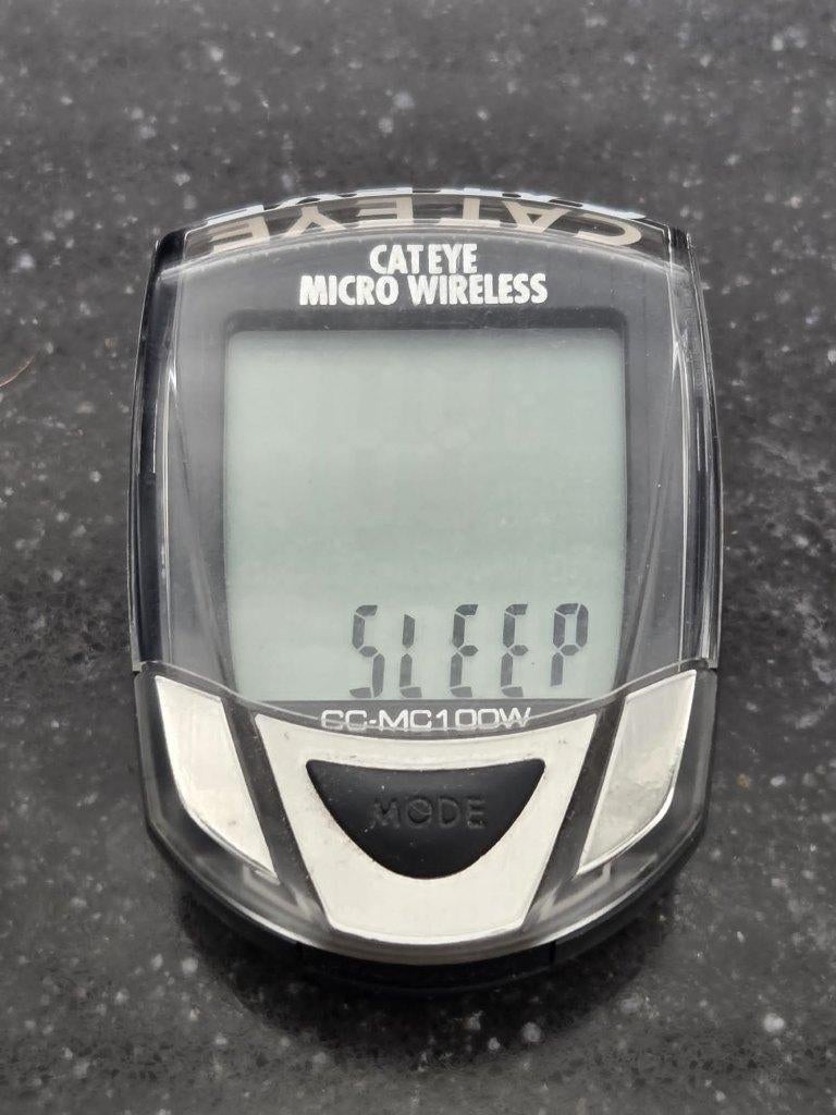 Cateye MICRO Wireless fietscomputer, Ophalen of Verzenden, Draadloos, Zo goed als nieuw