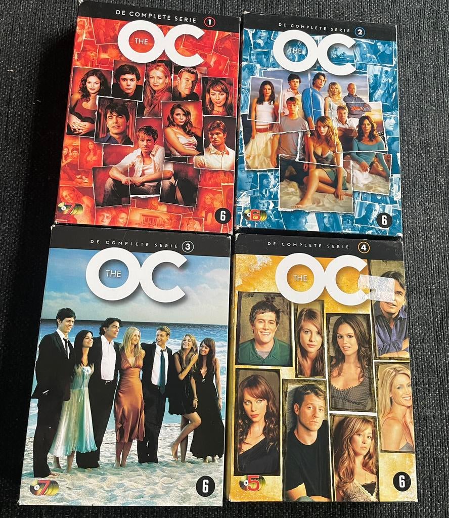 The OC (1-2-3-4) (Compleet), Cd's en Dvd's, Dvd's | Tv en Series, Alle leeftijden, Ophalen of Verzenden, Zo goed als nieuw