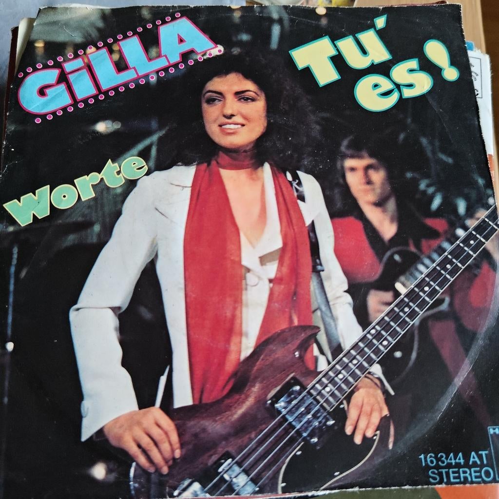 Gilla - Worte / Tu' es! (Single, 1977), Cd's en Dvd's, Vinyl Singles, 7 inch, Ophalen of Verzenden
