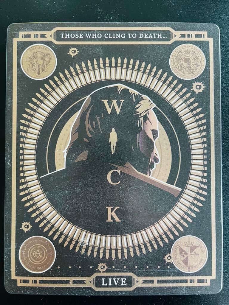 John Wick 4 - 4K Blu Ray STEELBOOK collectors item, Cd's en Dvd's, Blu-ray, Ophalen of Verzenden, Zo goed als nieuw, Actie