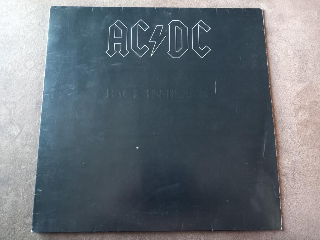 AC/DC - Back in Black LP (Vinyl), Ophalen of Verzenden, Gebruikt, 12 inch, Poprock