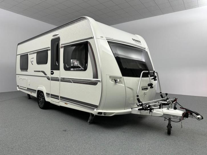 Fendt Bianco Activ 515 SGE Mover Fietsendrager INCL STALLING, Caravans en Kamperen, Caravans, Bedrijf, tot en met 4, 1250 - 1500 kg