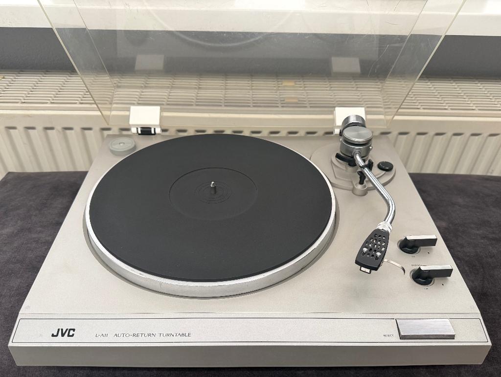 JVC L-A11 Auto Return Platenspeler, Ophalen of Verzenden, Gebruikt, Platenspeler, Overige merken
