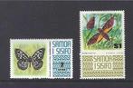Samoa 262-272 2 vlinderzegels uit serie 1 zegel plakker1972, Verzenden, Postfris, Dier of Natuur