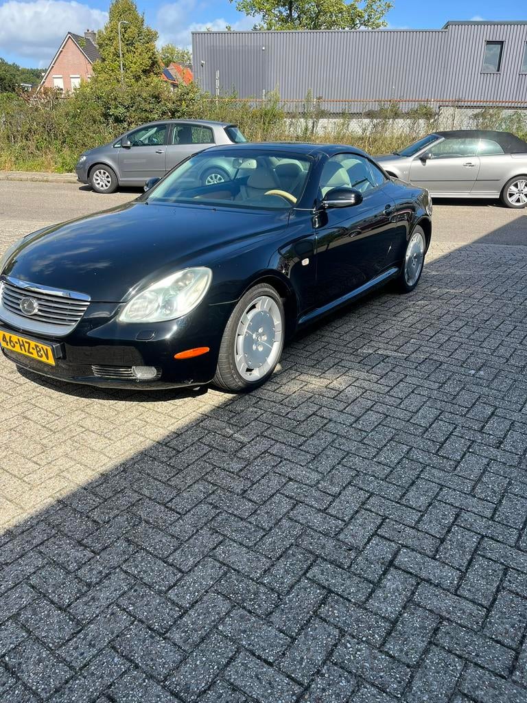 Lexus SC 430 4.3 V8 AUT 2002 Zwart, Auto's, Lexus, Automaat, Achterwielaandrijving, 4293 cc, 1715 kg